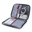 Wooum iPad 11 Pro Sleeve/Case/Pouch 9.7, 10.5, 10.9" Tablet Pouch/Tablet Sleeve/Tablet Bag/iPad Cover/Document,Pen,Stationary Organizer (Black)