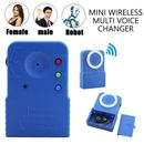 Portable Wireless Multi Voice Changer Digitizer Microphone Disguiser Loudspeaker