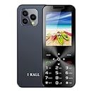 IKALL A1 Slim Design Multimedia Keypad Mobile with Type-C Fast Charging (2.8" Display, 1700 mAh) (Grey)