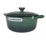 Le Creuset Signature Cast Iron 5 1/4 qt Round Dutch Oven Artichaut Green New