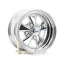 Cragar 61 SS 15x8 Chrome Wheel / Rim 5x4.5 with a -6mm Offset and a 90.68 Hub Bore. Partnumber 61C581242
