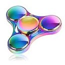 ATESSON Fidget Spinner Toy Durable Stainless Steel Bearing High Speed Spins Precision Metal Hand Spinner EDC ADHD Focus Anxiety Stress Relief Boredom Killing Time Toys for Adults Kids