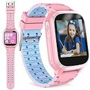 AstraMinds Kids Smart Watches Girls Boys - Kids Smartwatch with 15 Games,Habit Tracker,2 Camera,10 Stories, Smart Watch for Kids Boys Girls Ages 3-10(Pink)
