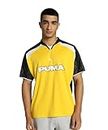 Puma Unisex's Printed Relaxed Fit T-Shirt (627886_Pelé Yellow