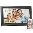 Livingpai 16 inch WiFi Digital Picture Frame, Touch Screen Smart Digital Photo Frame with 32GB Storage, Electronic Picture Frame, Gifts for Women, Men, Mom, Dad