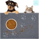 Tappetino per cibo cane gatto Pawsayes, 90 * 60 cm ciotola per cane gatto impermeabile per alimentazione 2