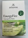 Arbonne Energy Fizz Honeydew Melon Flavor EnergyFizz Ginseng 30 Sticks 04/24