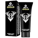 IRVY Gel Gold for Men Med3000 Cream Massage Gel (Packaging May Vary)