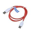 PwrON USB Power Cable for Fuhu Nabi 2S Android Kids Tablet R2D2 Edition SNB02-NV7A