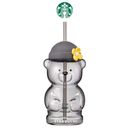 Starbucks Korea 2024 Limited osos Jeju Bearista taza fría de vidrio 20 oz ventilación