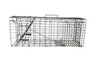 PestExpel® Live Catch, Rabbits, Squirrels, Mink, Feral Cat, Vermin,Animal Folding Cage Trap (Large)