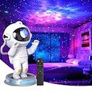 Astronaut Galaxy Star Projector, la última actualización Galaxy Night Light, 3D real nebulosa estrellada, temporizador y mando a distancia, para la sala de estar, dormitorio y techo,Proyector LED con