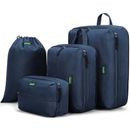 Luggage Packing Organizers in 4 Sizes, Recycled Polyester Compression Travel ...