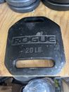 ROGUE FITNESS USA Cast 20LB Weight Vest Plate (Single Plate)