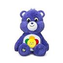 Care Bears Basic Fun 22082 Harmony Bear, 35cm Collectable Cute Plush Toy, Soft Toys & Cuddly Toys for Children, Cute Teddies Suitable for Girls and Boys Aged 4 Years +