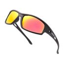 YIMI Polarized Sports Sunglasses For Men & Women Anti Glare Wrap Around - Orange