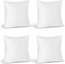 Pack of 4 Throw Pillows Insert Ultra Soft Bed & Couch Sofa Decor Utopia Bedding