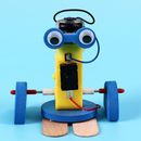 DIY Electronic Walking Robot Model Kits Kids School Science Science Toys 