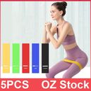 5PCS Resistance Bands Power Heavy Strength Exercise Crossfit Yoga stretch straps