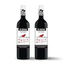 St. Regis Cabernet Sauvignon 2 Pack (2 x 750 mL per Bottle) Non Alcoholic Wine - Low Calorie and Sugar - The Perfect Food Pairing - Ideal Gift or Gift Set - Enjoy Life and Flavourful Wine