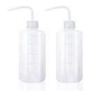 Oubest Squeeze Washing Bottle Succulent Watering Bottle 500ml Water Squirt Irrigation Bottle Squeeze Sprinkling Can Plastic Wash Plant Bottle 2pc