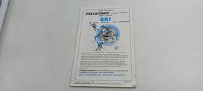 Notice du Jeu Intellivision Ski Skiing
