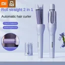 Xiaomi Youpin 2 in 1 Hair Curler Hair Straightener 32mm Fast Heating Automatic Curling Iron Women