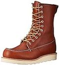 Red Wing Heritage Men's 8" Classic Moc Toe Boot, Oro Legacy, 10.5 M US