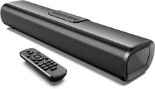 Soundbar EnjoyNest per TV, 50 Watt Piccola Soundbar con Bluetooth/Ottico/AUX/HD