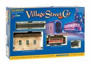 Bachmann Spectrum Christmas Village St.Car Set RTR. On30 Scale, #BAC25017