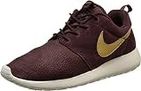 Nike Roshe One Suede, Men's Sports shoes, Marrón / Dorado / Blanco (Mahogany / Metallic Gold-Lght Bn), 7.5 UK (42 EU)