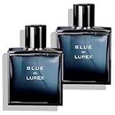 flysmus Blue De Lurex Pheromone Men Cologne, Flysmus Savagery Pheromone Men Perfume, Pheromone Cologne for Men, Pheromone Cologne for Men Attract Women, Pheromone Perfume Spray (2 Pcs)
