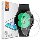 CROSSVOLT Tempered Glass Screen Protector Compatible for Samsung Galaxy Watch 5 And Samsung Galaxy Watch 4, 44mm, (1.4" inch), Pack of 2
