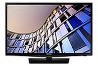 Samsung Téléviseur HD UE24N4305AEXXC - Téléviseur Intelligent 24 Pouces, HDR, Ultra Clean View, PurColor, Micro Dimming Pro et Couleur Noire.