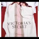 Victoria's Secret blanket Limited edition 2016 pink brown stripe EUC NWOT