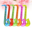 6PCS PVC Tool Inflatable Toy Novelty Toy Musical Instruments