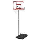 Lifetime Adjustable Shatterproof Fusion Portable Basketball Hoop, 44-Inch Backboard