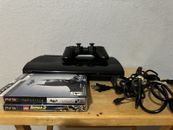 Consola PlayStation 3 PS3 Super Slim 250 GB CECH-4201B con cables + 4 juegos de Batman