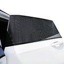 Car Window Shades,2 Pack Car Sun Shades Blocking Mosquito Net for Baby,Breathable Mesh Car Rear Blinds,Protect Kids/Baby/Adults/Pets from Sun's Glare and Harmful UV Rays,Fits All (98%) Cars