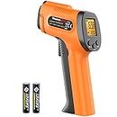 ThermoPro TP30 Infrared Thermometer Gun, Laser Thermometer for Cooking, Pizza Oven, Griddle, Engine, HVAC, Laser Temperature Gun with Adjustable Emissivity & Max Measure -58°F ~1022°F (Not for Human)