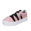 BH365 RUCOLINE  Shoes Women Pink Sneakers Textile Leather Round Toe No Casual Ca