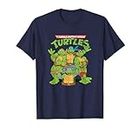 Teenage Mutant Ninja Turtles Klassisches Retro Logo T-Shirt
