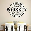 GADGETS WRAP Wall Decal Vinyl Sticker Alcohol Restaurant Whiskey TequilaDecoration for Office Home Wall Decoration