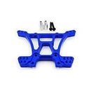 Atomik RC Alloy Rear Shock Tower, Blue fits The Traxxas 1/10 Slash 4X4 and Other Traxxas Models - Replaces Traxxas Part 6838