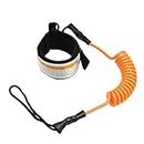 1.6M Surfing Leash Rope, Surfboard Paddle Strap Kit Leash Wrist Ankle Safety Swivel Leash Child Anti-Lost Tool, Surfboard Leash Surf Wrist Leash Leg Rope