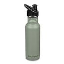 KLEAN KANTEEN Sea Spray Sport Cap with Classic Water Bottle 18oz, 1 EA