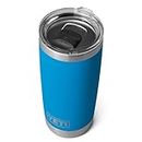 YETI Rambler 20 oz Tumbler, Stainless Steel, Vacuum Insulated with MagSlider Lid, Big Wave Blue
