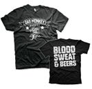 Gas Monkey Garage Blood Sweat & Beers Männer Men T-Shirt Black Schwarz
