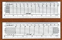 ACADEMY Diagonal Scale INCH & CM DIVISIONS Ruler