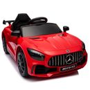 12V Kids Car Power Wheels Ride-on Electric Vehicle with Remote Control LED Light